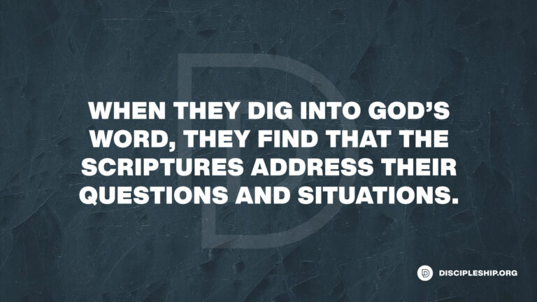 Simple Discipleship for People in Traumatic Situations
