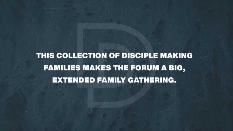 2021 National Disciple Making Forum: A 5-Point Summary