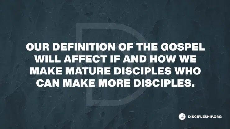 Our Discipleship Problem Is Actually a Gospel Problem