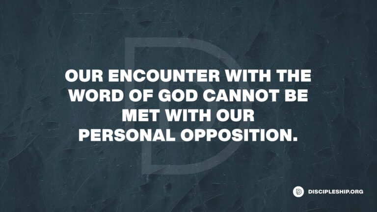 How Does a Disciple Grow in Maturity?