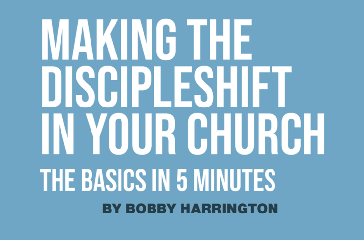 Making the DiscipleShift in Your Church: The Basics in a 5 Minute Visual Guide