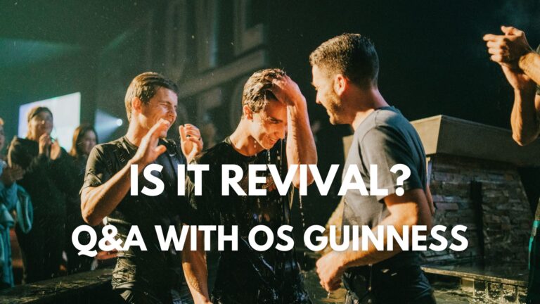 Is it Revival? Q&A with Os Guinness